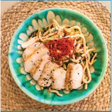 Grilled Chicken Asian Noodle Bowl