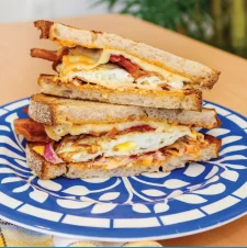 Breakfast Sandwich or Club Sandwich